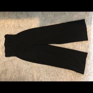 Black house white market strapless romper size 6